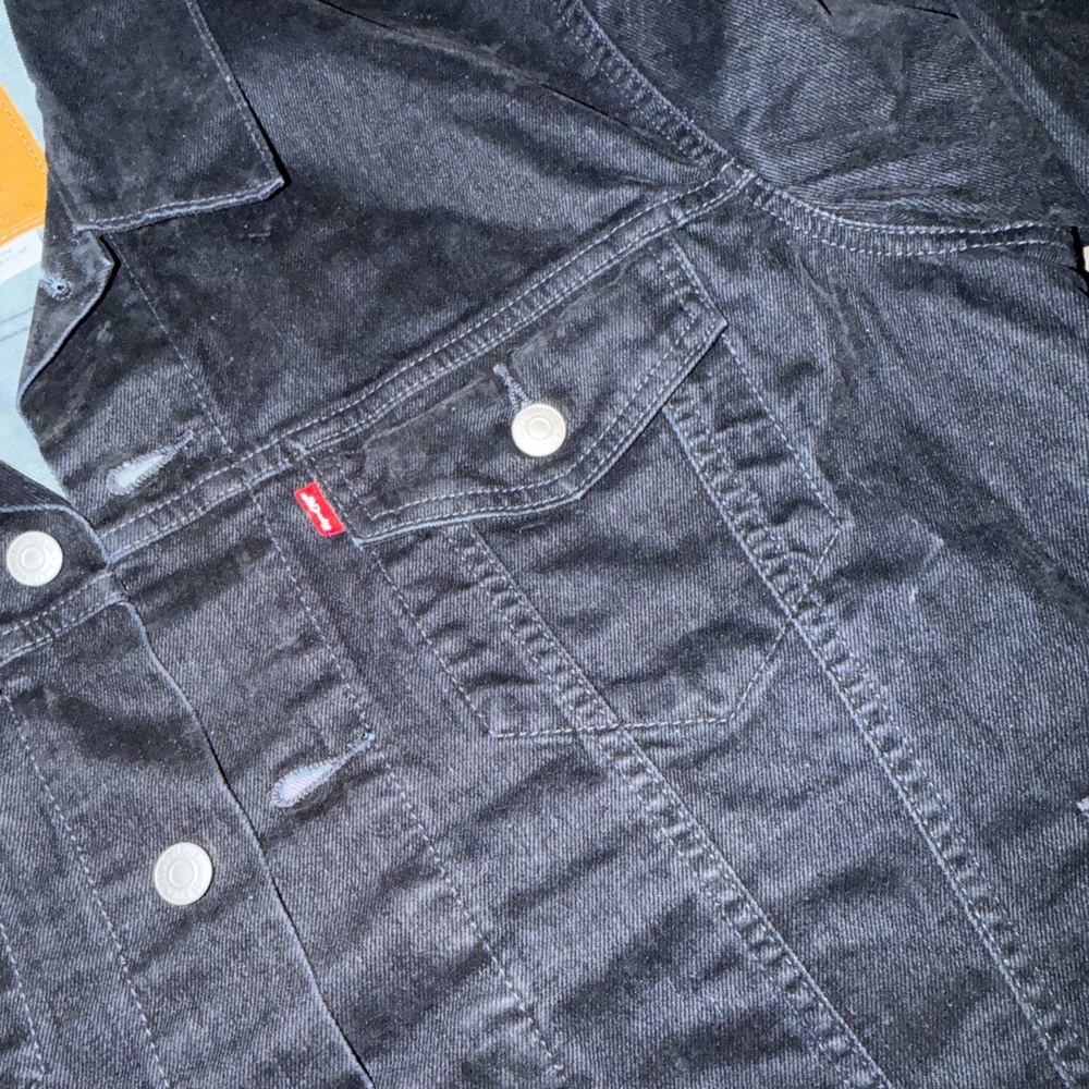 Levi's® Premium RELAXED FIT TRUCKER JACKET Velvet denim Edition - Picture 4 of 6